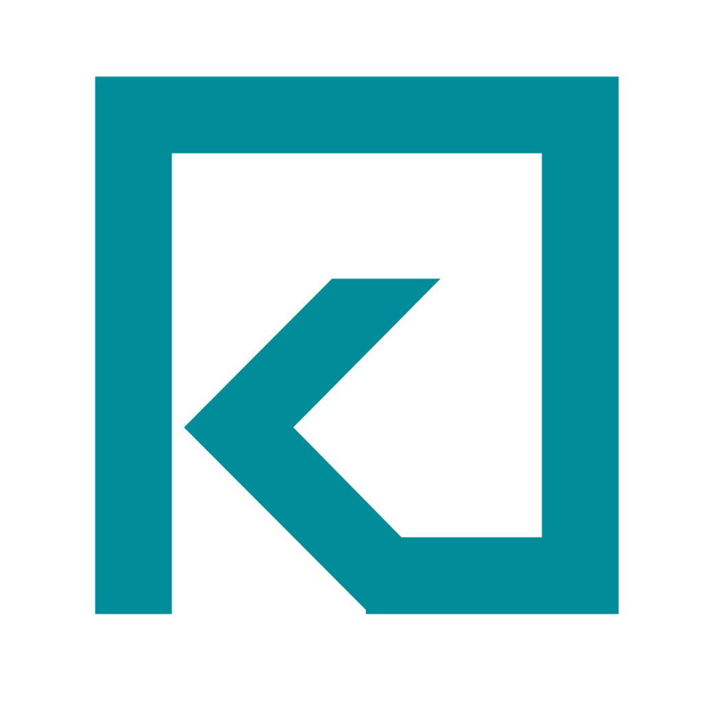 An app icon with the teal Krasiva K mark.